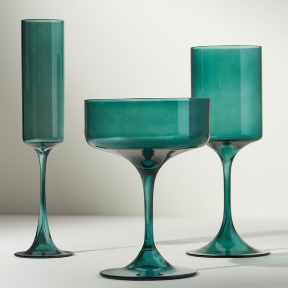 Lilac Morgan Glass Flutes - Picture 12 of 16